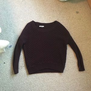 Maroon sweater!